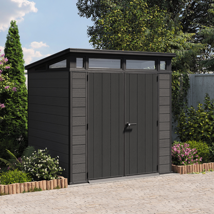 Cortina 7x7ft (2.1m x 2.1m) Garden Shed