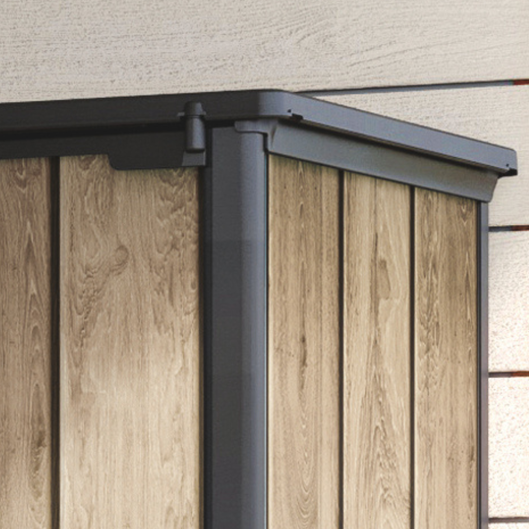 Signature Collection Vertical Garden Shed - Ashwood