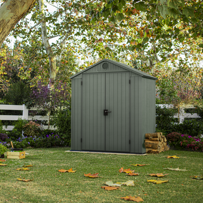 Darwin 6x4ft (1.8m x 1.2m) Garden Shed - Green