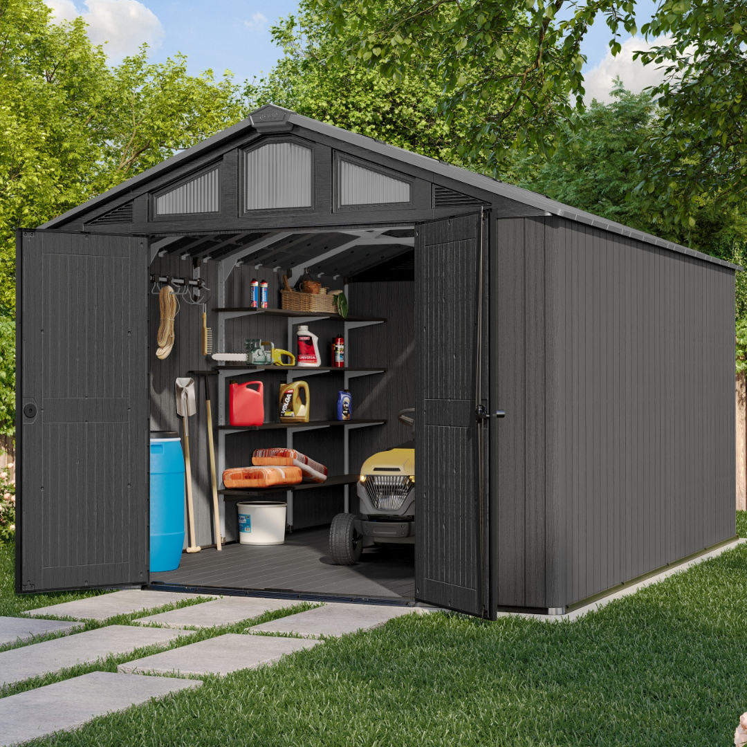 Stronghold 10x15ft (3m x 4.5m) Garden Shed
