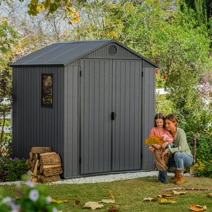 Darwin 6x6ft (1.9m x 1.8m) Garden Shed